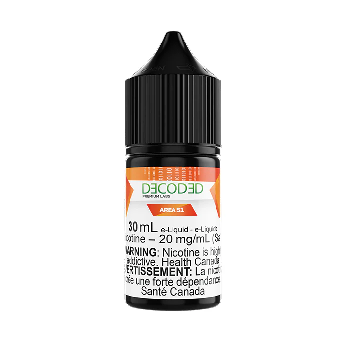 DECODED Salt Nic Canada | Decoded 30mL Salt E-Liquid - Image 10