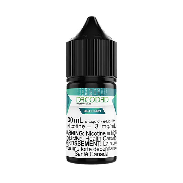 DECODED Salt Nic Canada | Decoded 30mL Salt E-Liquid - Image 5