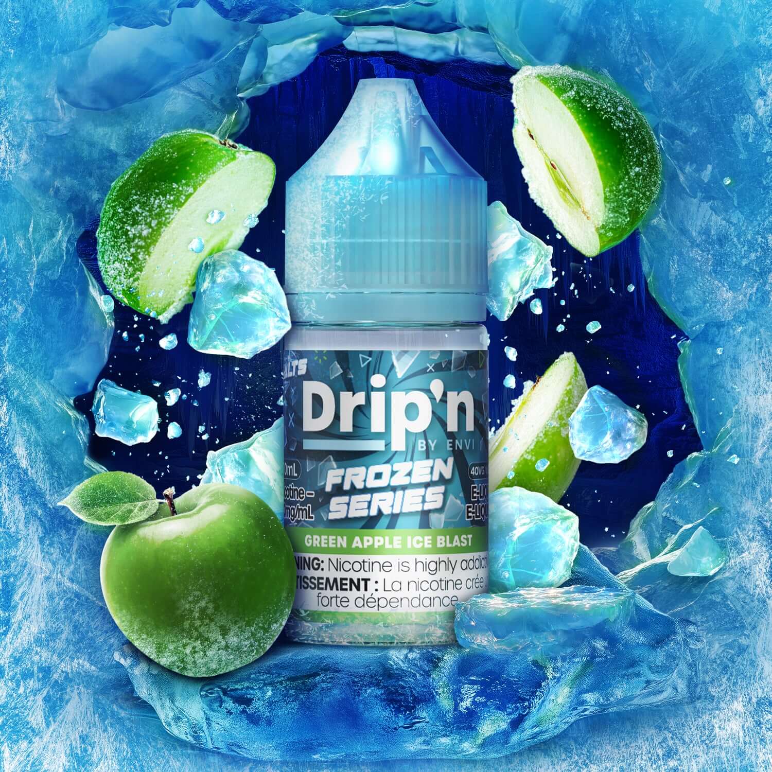 DRIP'N by Envi Frozen Series Salt Canada | Icy Salt Nic E-Liquid - Image 4