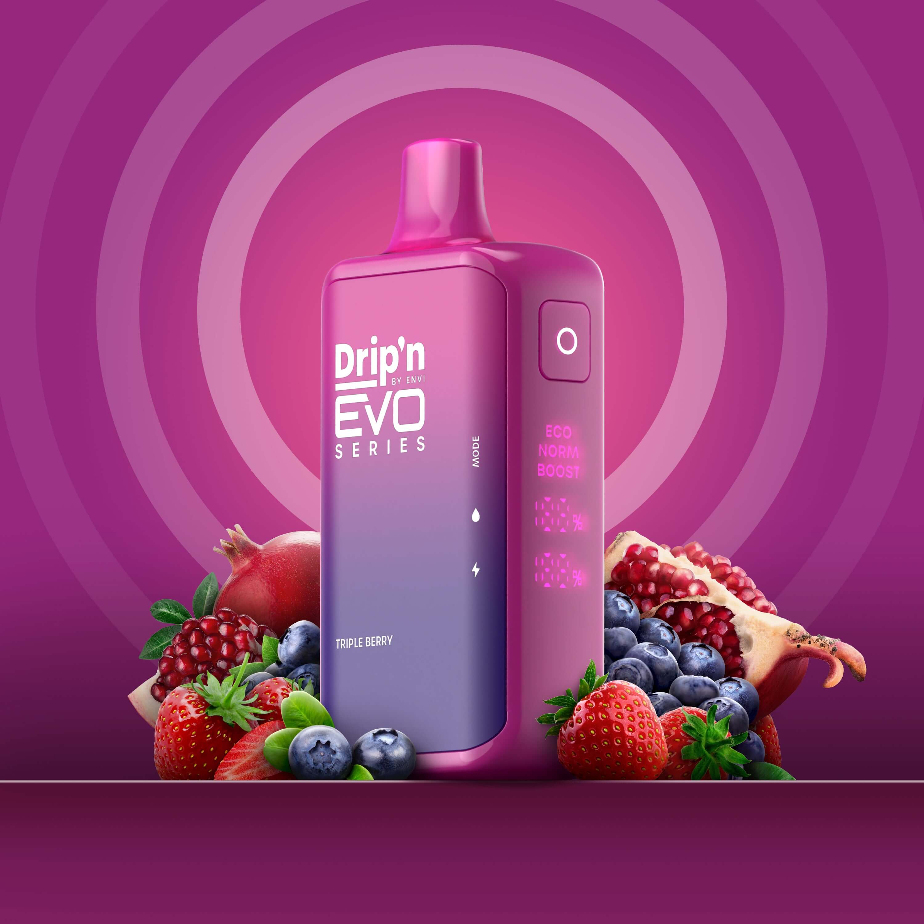 DRIP'N Evo 28K Disposable Vape Canada | 28K Puff Eco Modes - Image 5