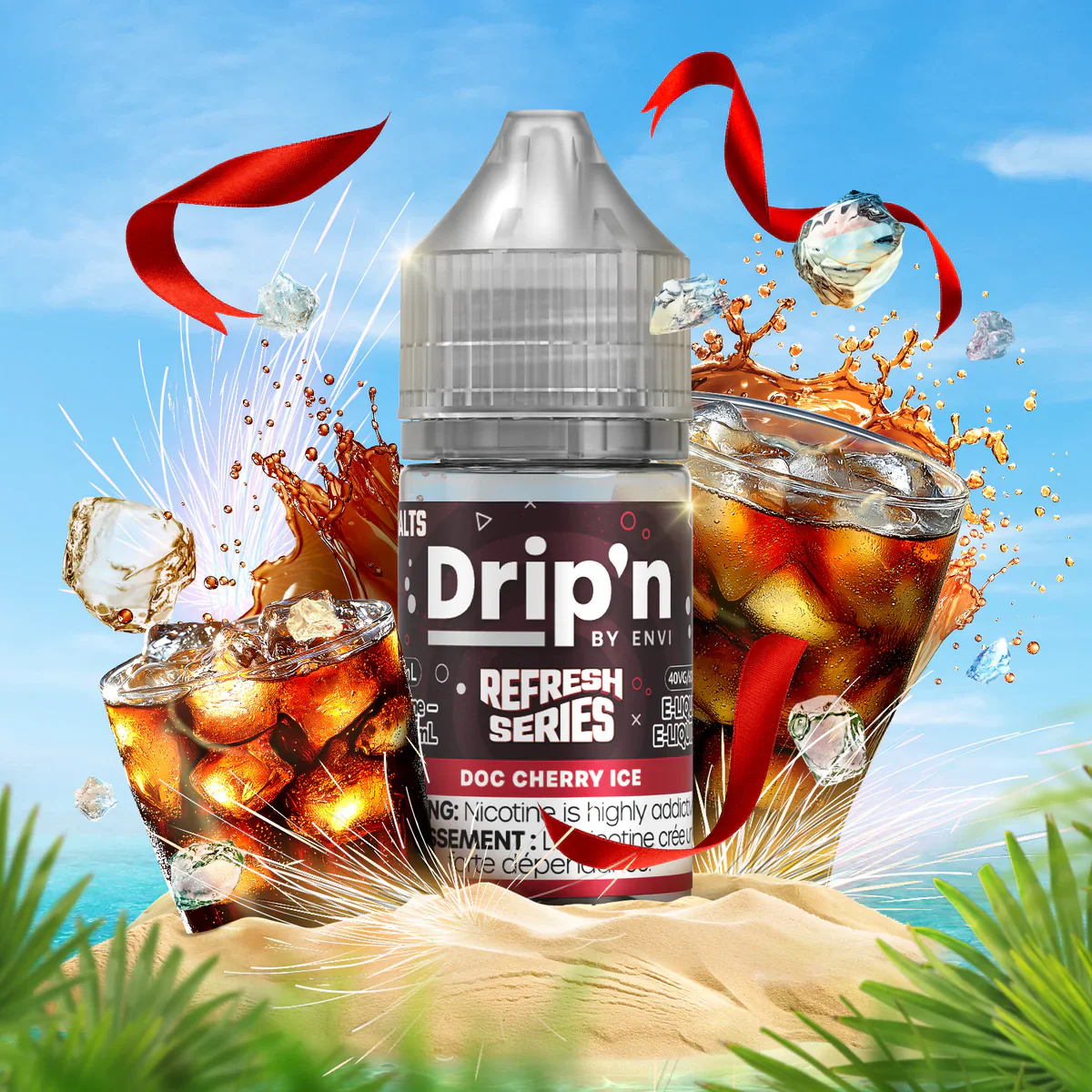 DRIP'N Refresh Series Salt 30mL Canada | Envi Refresh Salt