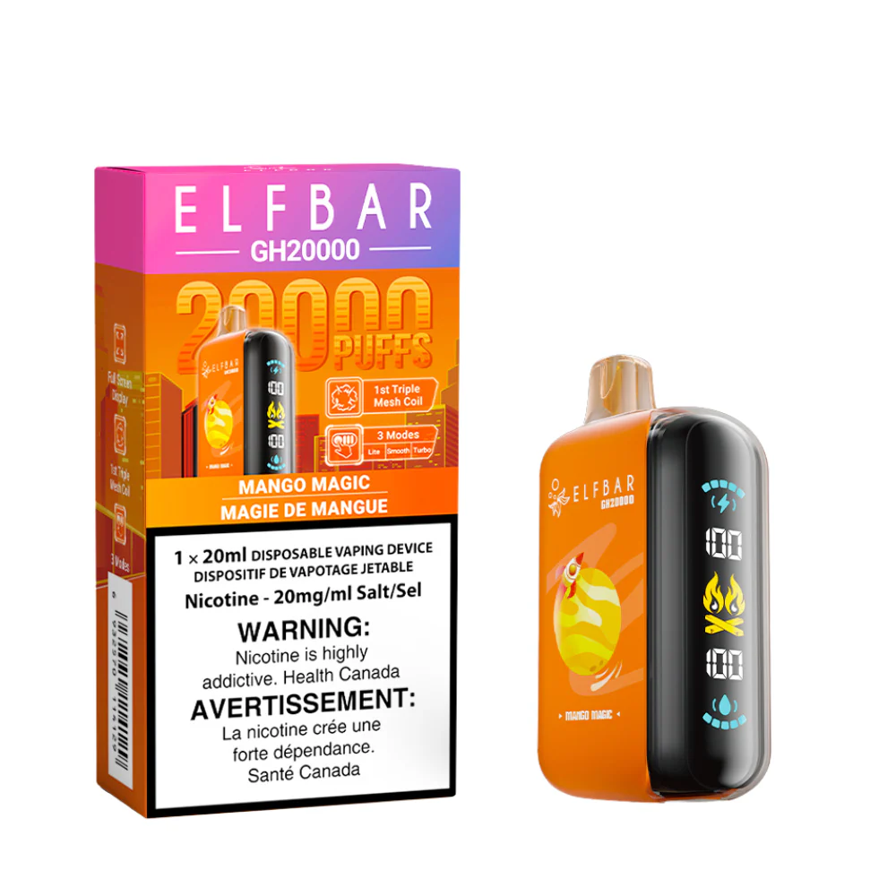 Elf Bar GH20K Disposable Vape Canada | 20K Puff Long-Lasting Vape - Image 18