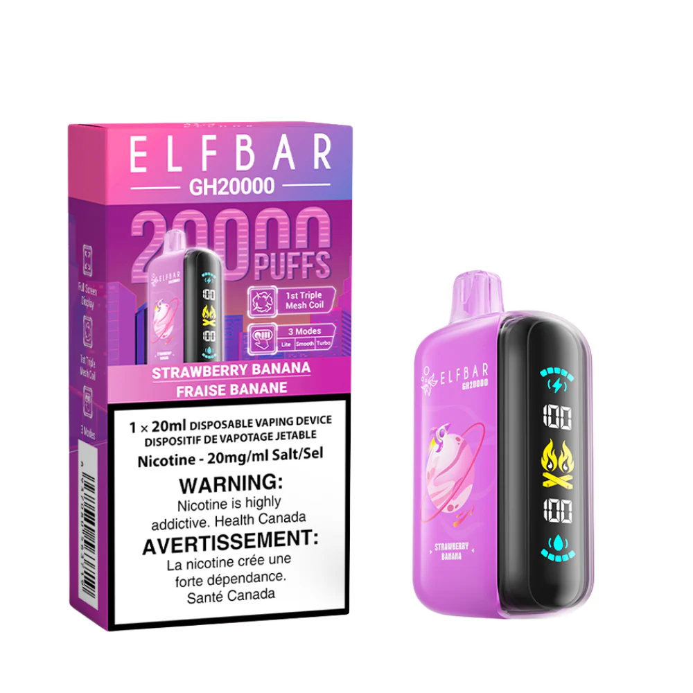 Elf Bar GH20K Disposable Vape Canada | 20K Puff Long-Lasting Vape - Image 4