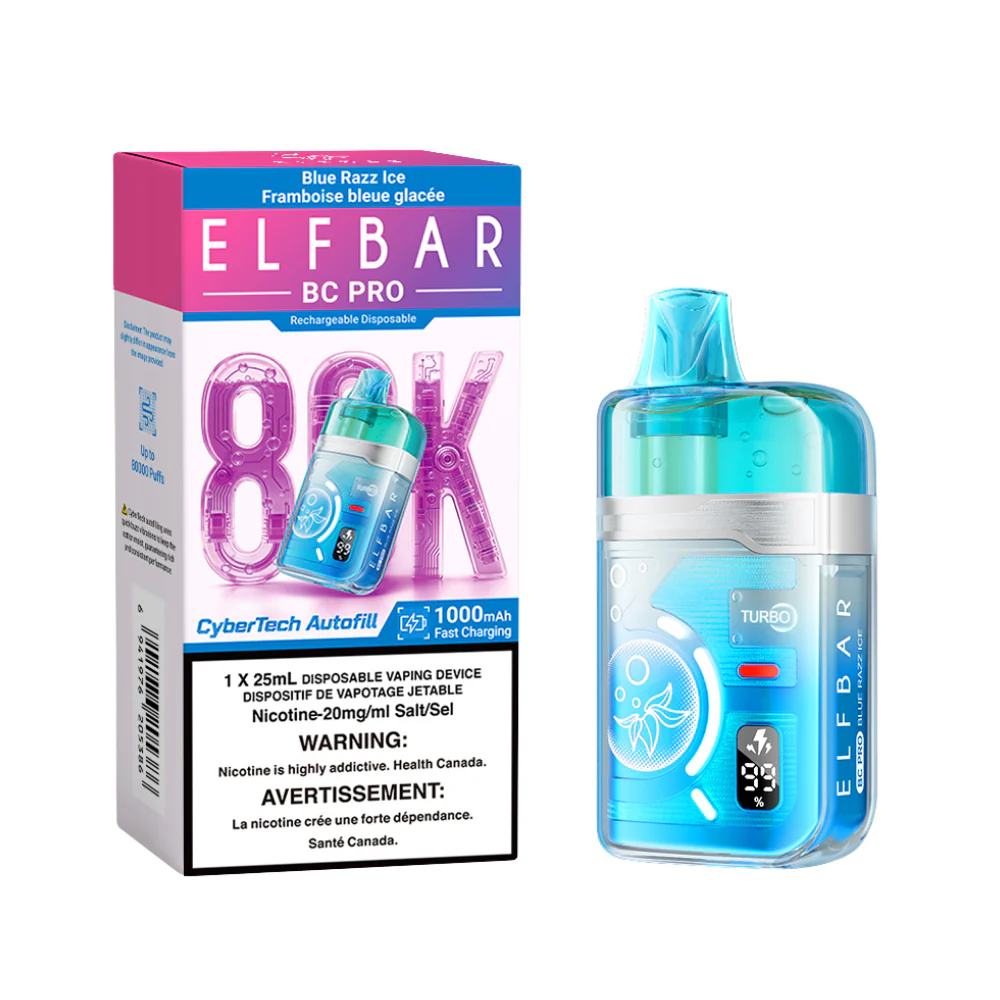 ELF BAR BC PRO 80K Disposable Vape - 80,000 Puffs | 25mL Hybrid E-Cigarette - Image 15