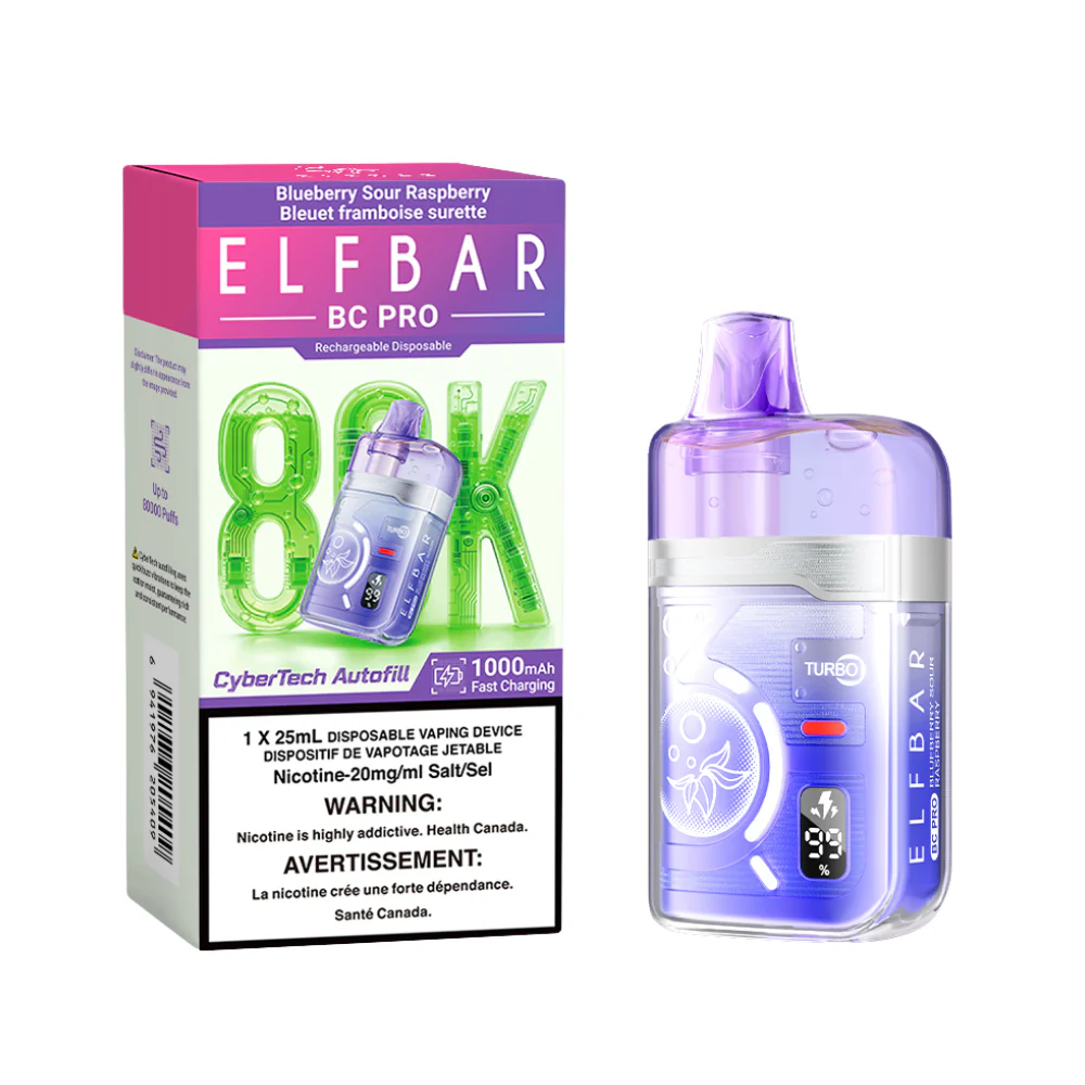 ELF BAR BC PRO 80K Disposable Vape - 80,000 Puffs | 25mL Hybrid E-Cigarette - Image 3
