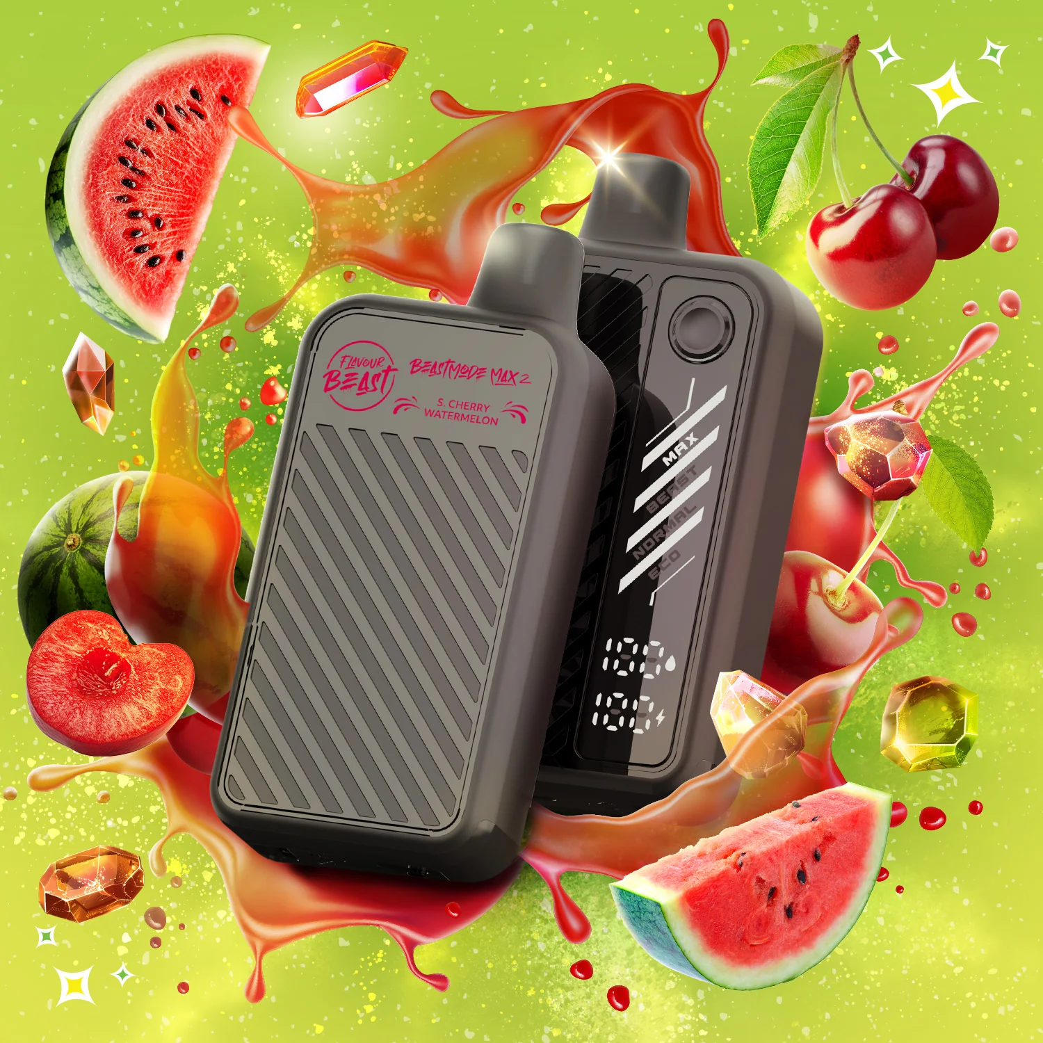 Flavour Beast Beast Mode MAX 2 Canada - Sour Gushin Series (50K Disposable Vape) - Image 4