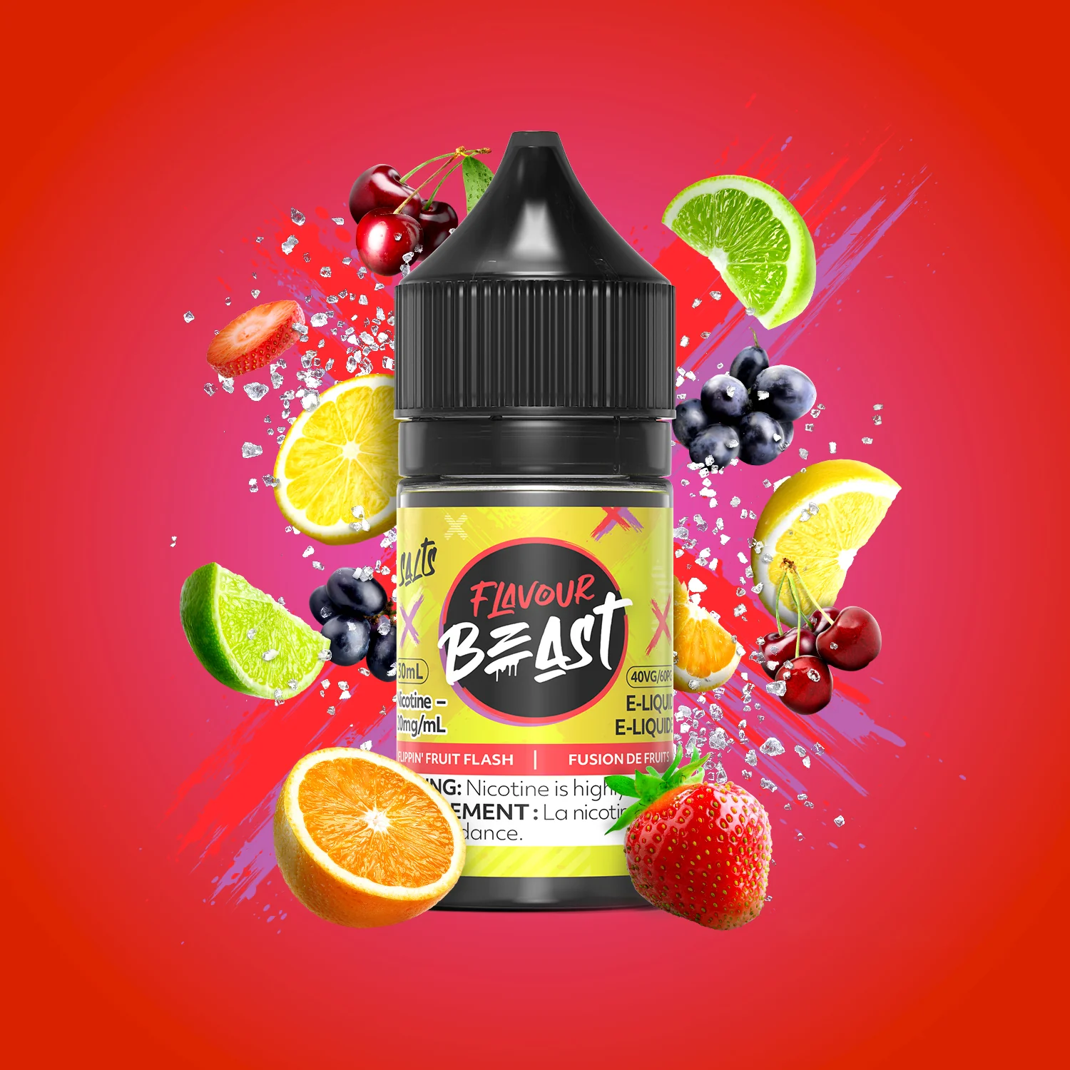 Flavour Beast E-Liquid Salt 30mL Canada | Intense Salt Nic - Image 15