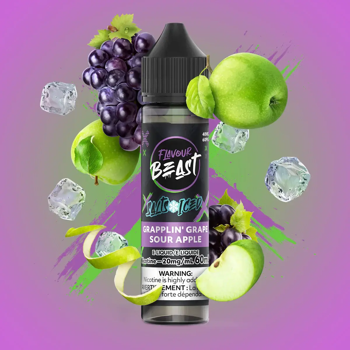 Flavour Beast E-Liquid Salt Iced 60mL Canada | Flavour Beast Salt Nic - Image 13