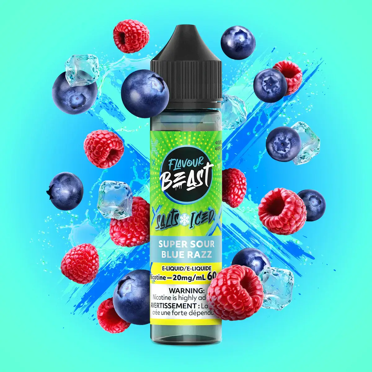Flavour Beast E-Liquid Salt Iced 60mL Canada | Flavour Beast Salt Nic - Image 19
