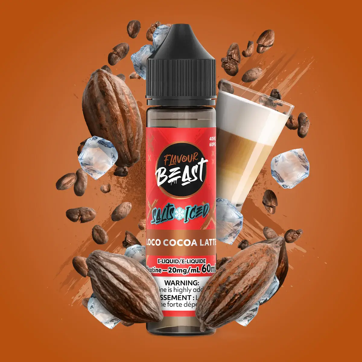 Flavour Beast E-Liquid Salt Iced 60mL Canada | Flavour Beast Salt Nic - Image 30