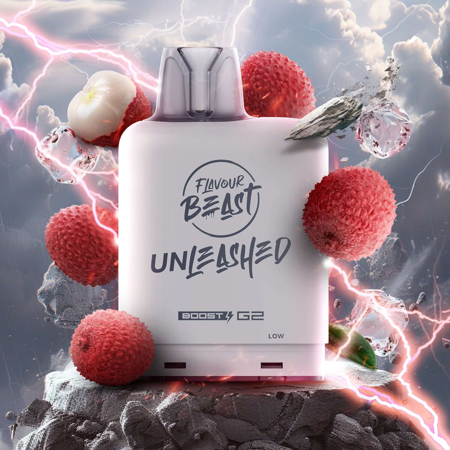 Flavour Beast Level X Unleashed Boost G2 Pod 25K - Buy 2 Get 1 Free Collection - Image 17