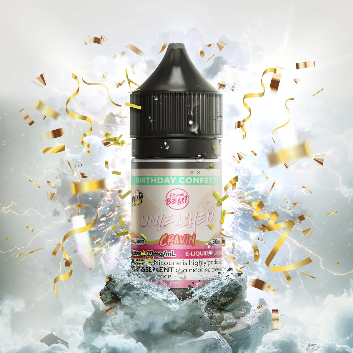 Flavour Beast Unleashed Cravin Salt Canada | Dessert Salt Nic E-Liquid - Image 3