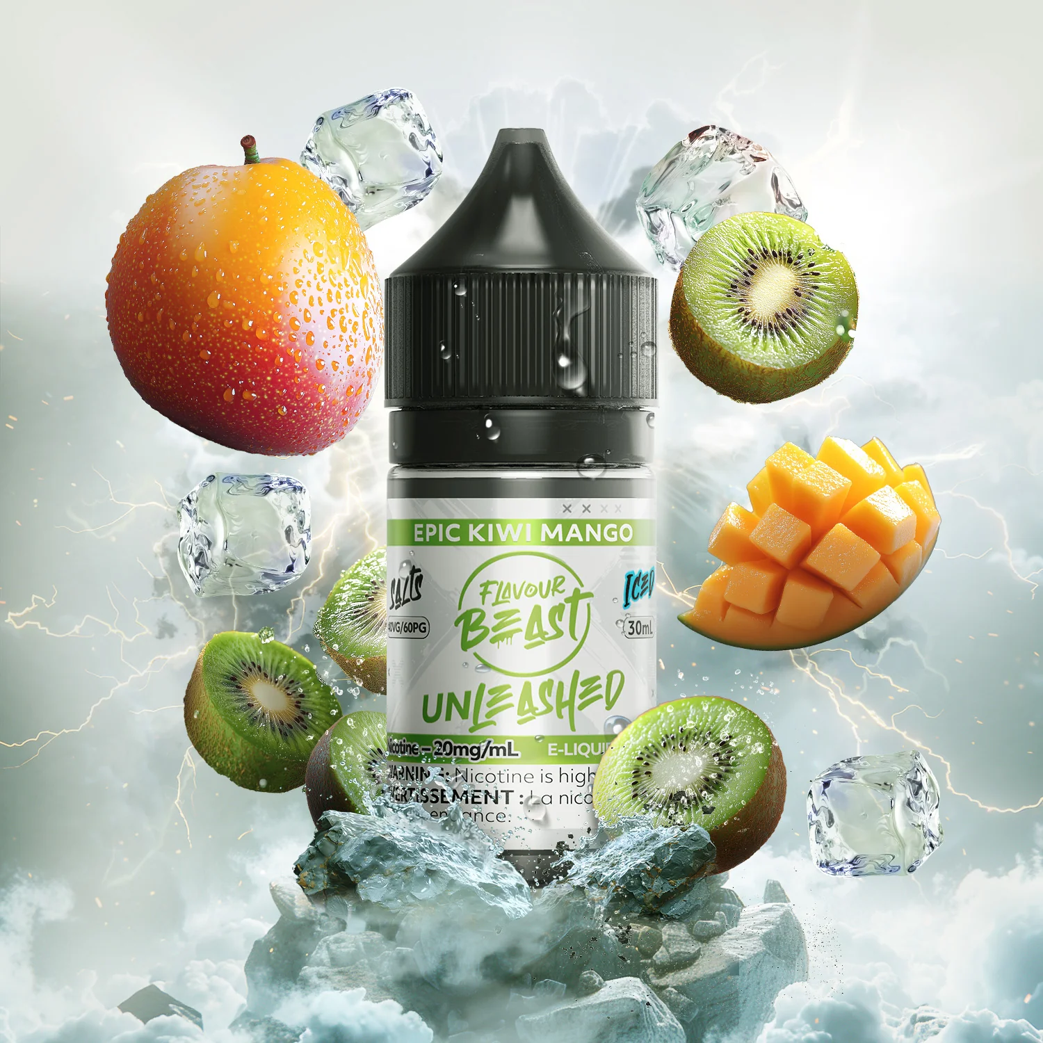Flavour Beast Unleashed E-Liquid Canada | Level X Salt Nic - Image 17