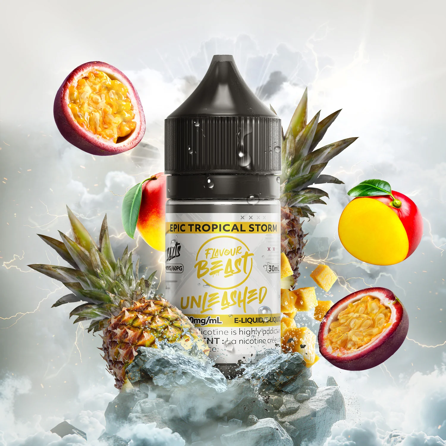 Flavour Beast Unleashed E-Liquid Canada | Level X Salt Nic - Image 20