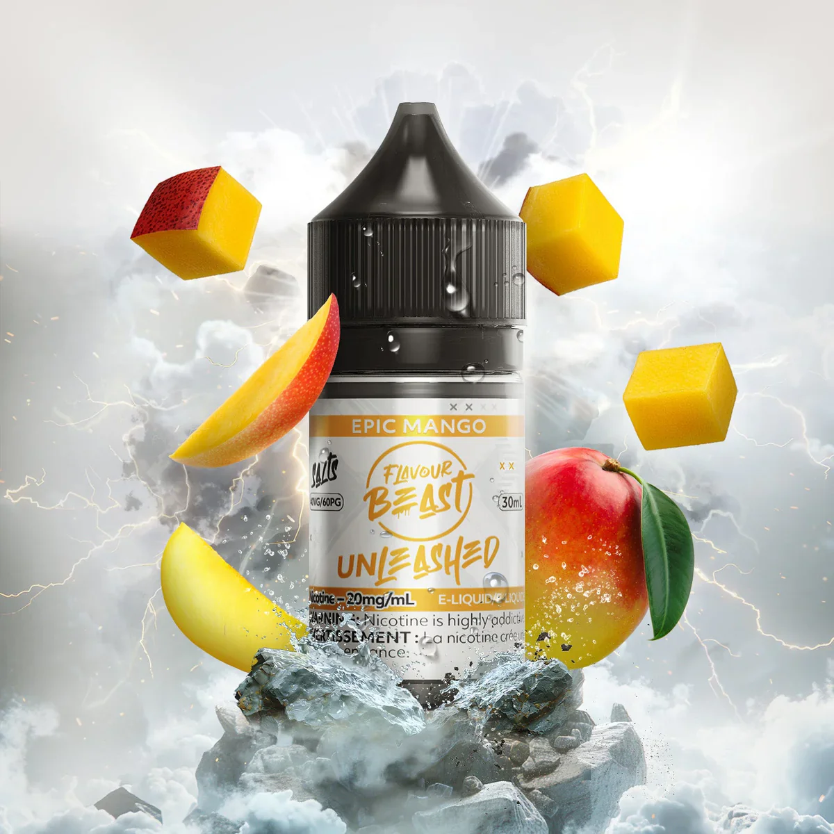 Flavour Beast Unleashed E-Liquid Canada | Level X Salt Nic - Image 25