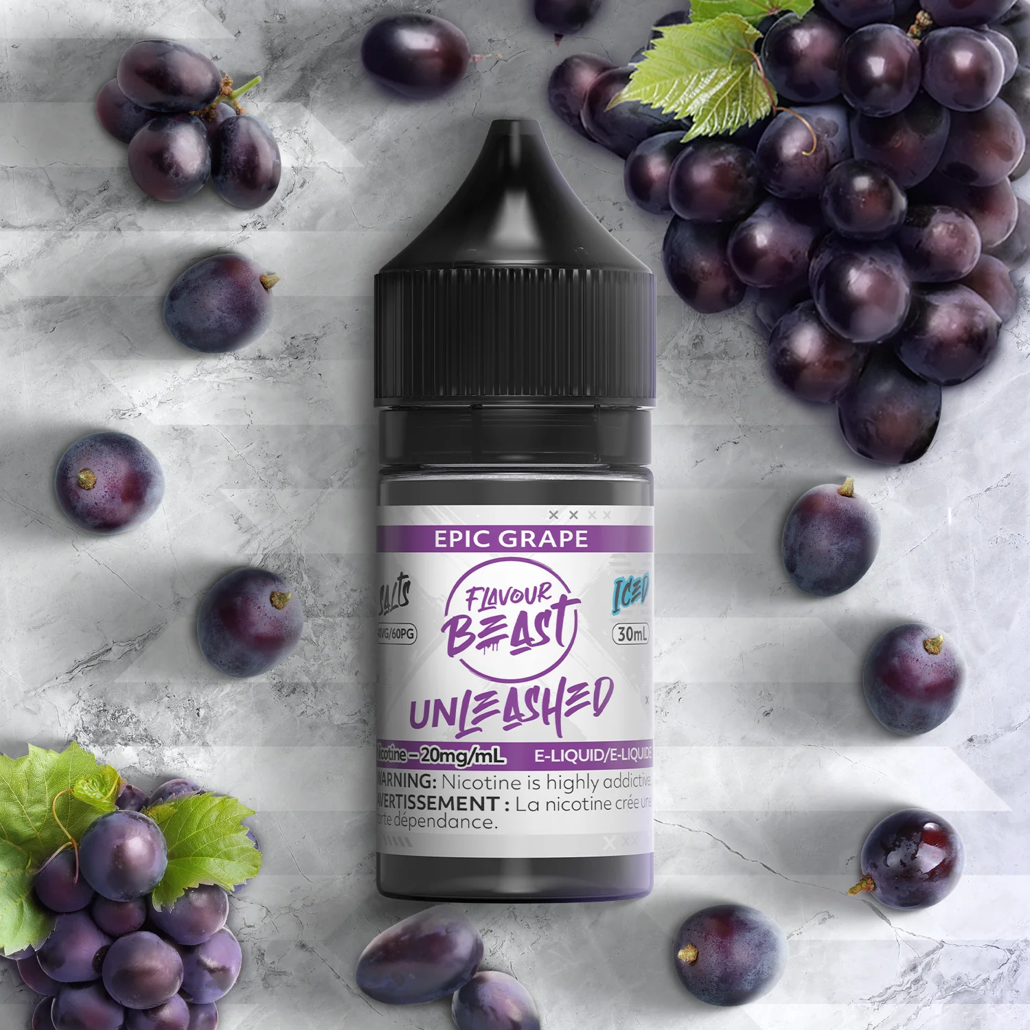 Flavour Beast Unleashed E-Liquid Canada | Level X Salt Nic - Image 5