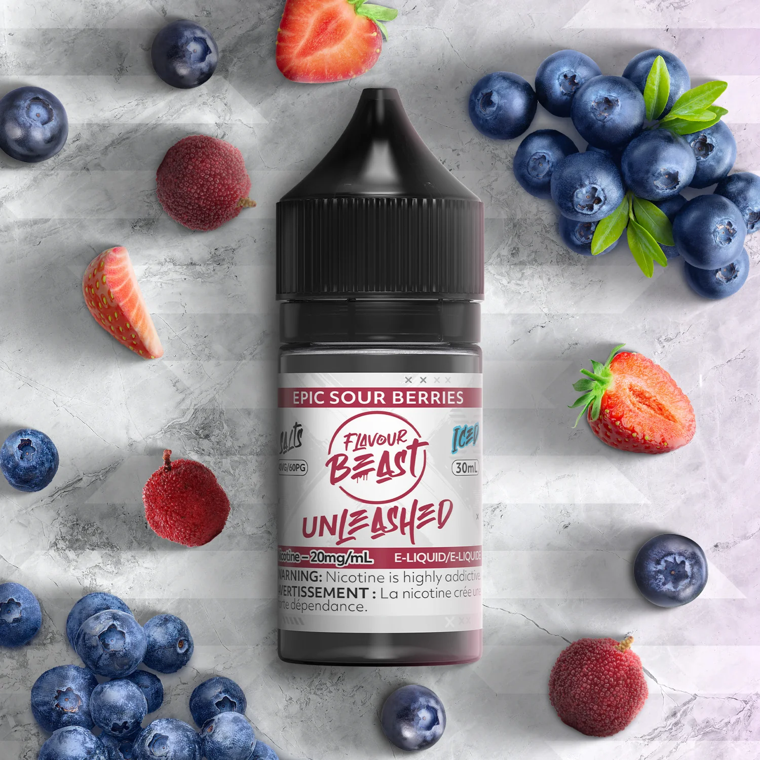 Flavour Beast Unleashed E-Liquid Canada | Level X Salt Nic - Image 8