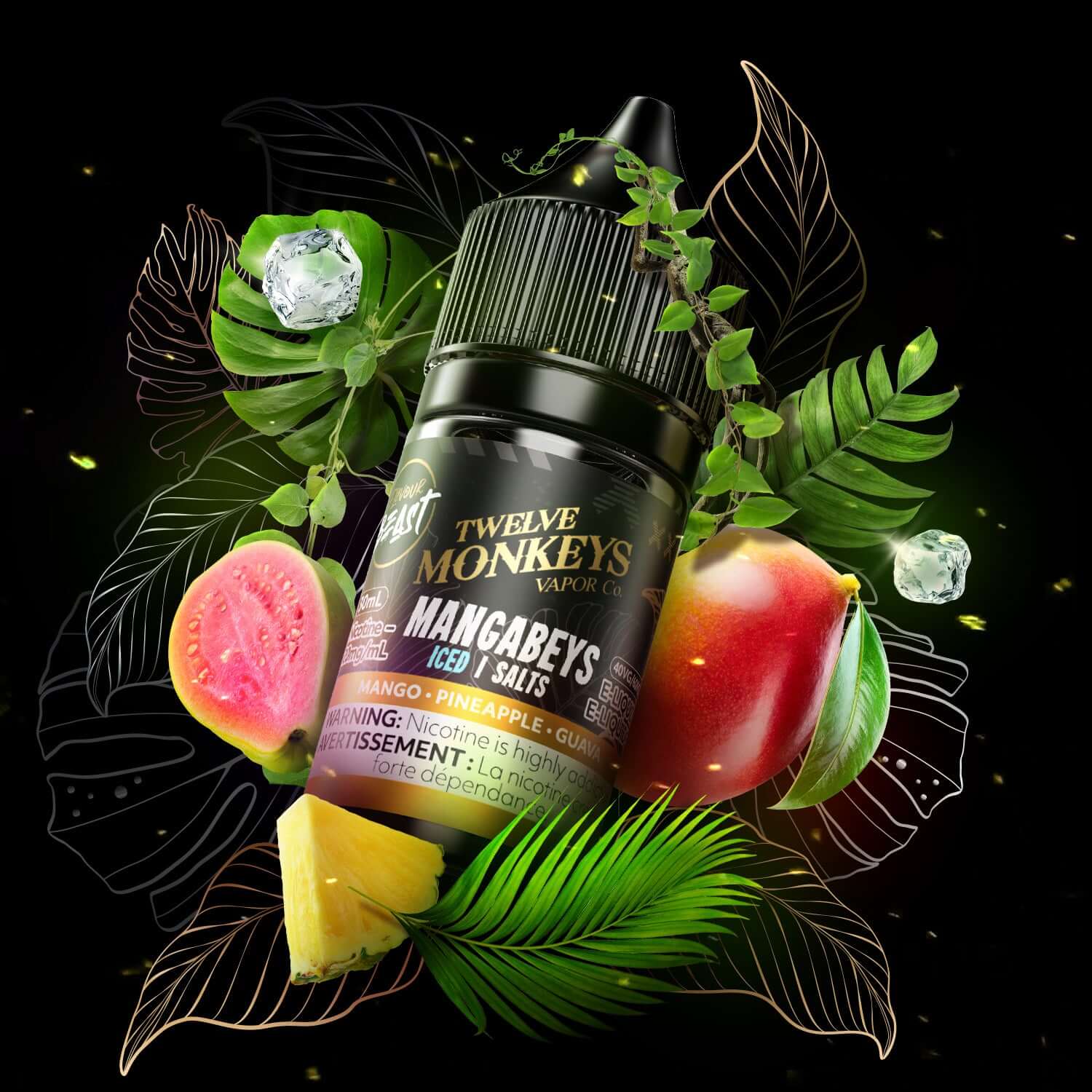 Flavour Beast x Twelve Monkeys E-Liquid – 30mL Salt Nic - Image 3