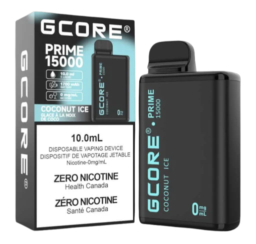 GCORE PRIME 15000 Disposable Zero Nic Canada | 0mg 15,000 Puff - Image 10