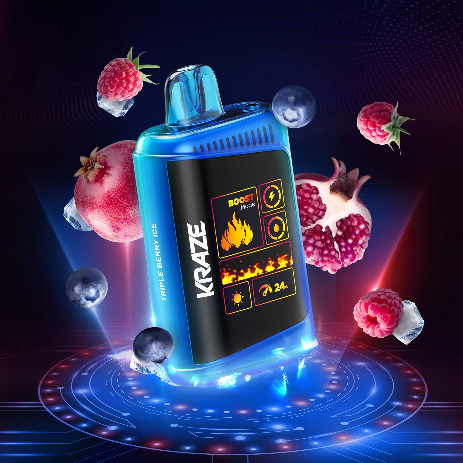 KRAZE HD Mega Disposable Vape Canada | 20K Puff Rechargeable - Image 14
