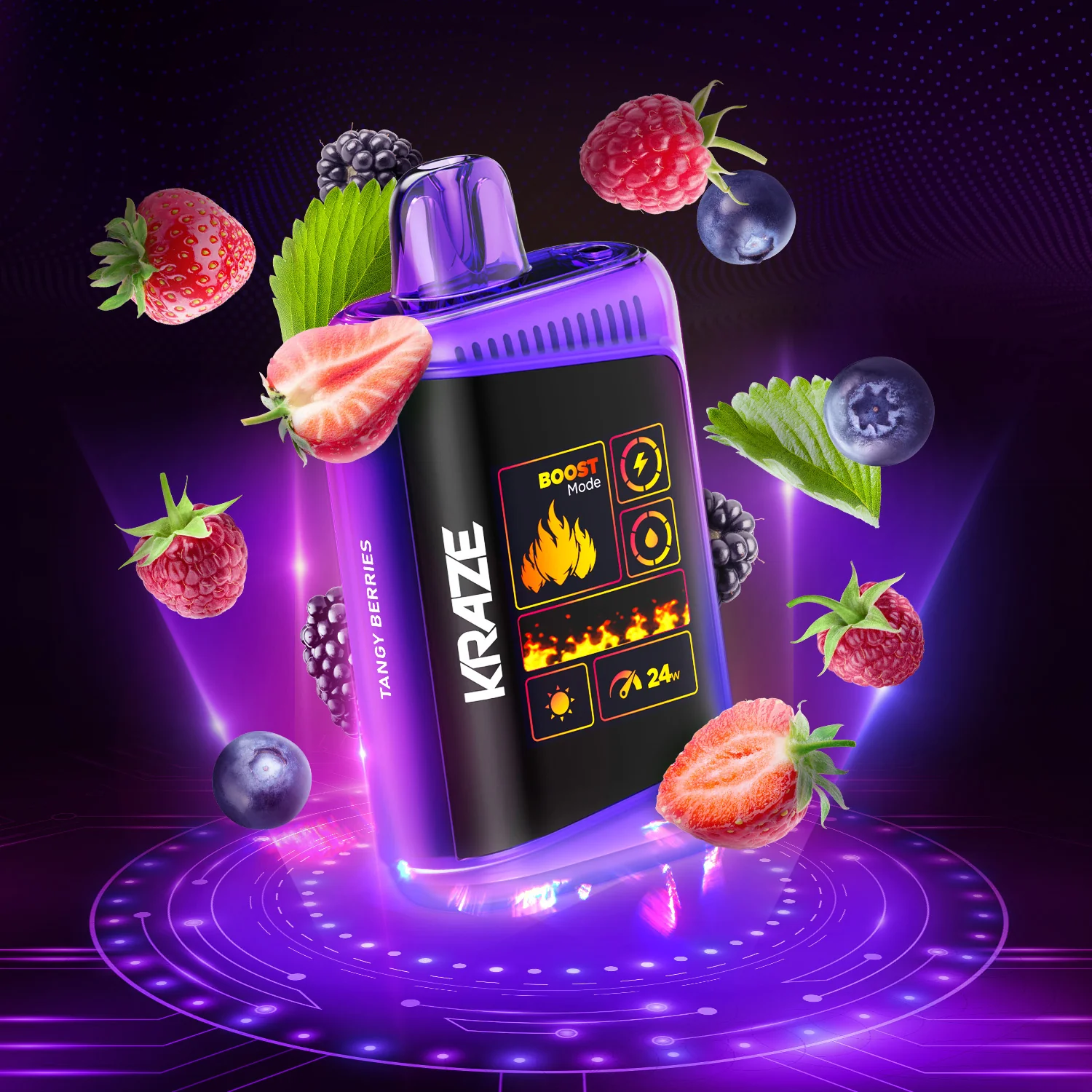 KRAZE HD Mega Disposable Vape Canada | 20K Puff Rechargeable - Image 20
