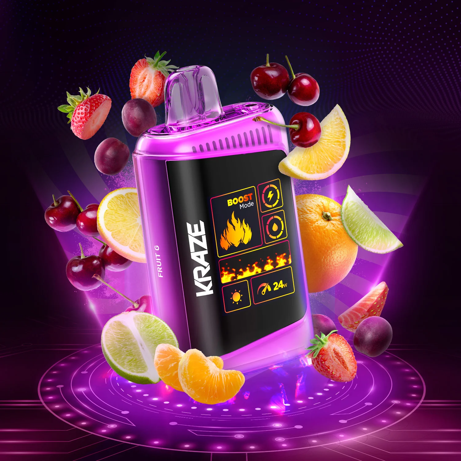 KRAZE HD Mega Disposable Vape Canada | 20K Puff Rechargeable - Image 25