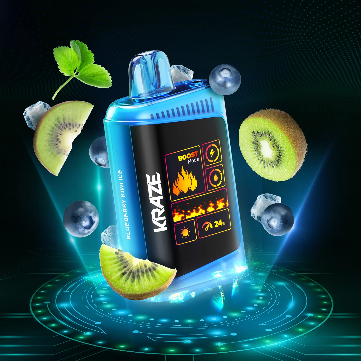 KRAZE HD Mega Disposable Vape Canada | 20K Puff Rechargeable - Image 5