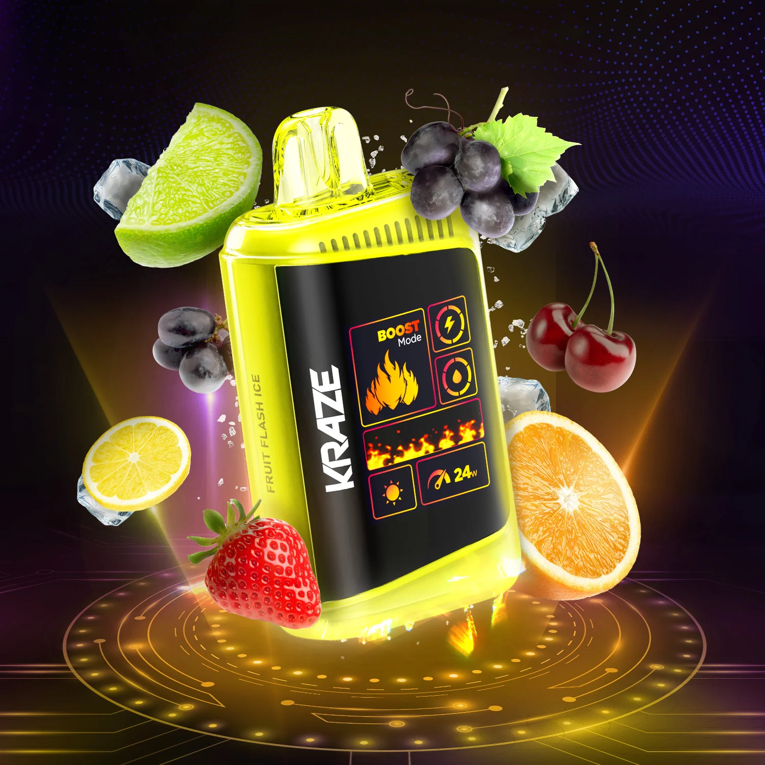 KRAZE HD Mega Disposable Vape Canada | 20K Puff Rechargeable - Image 7