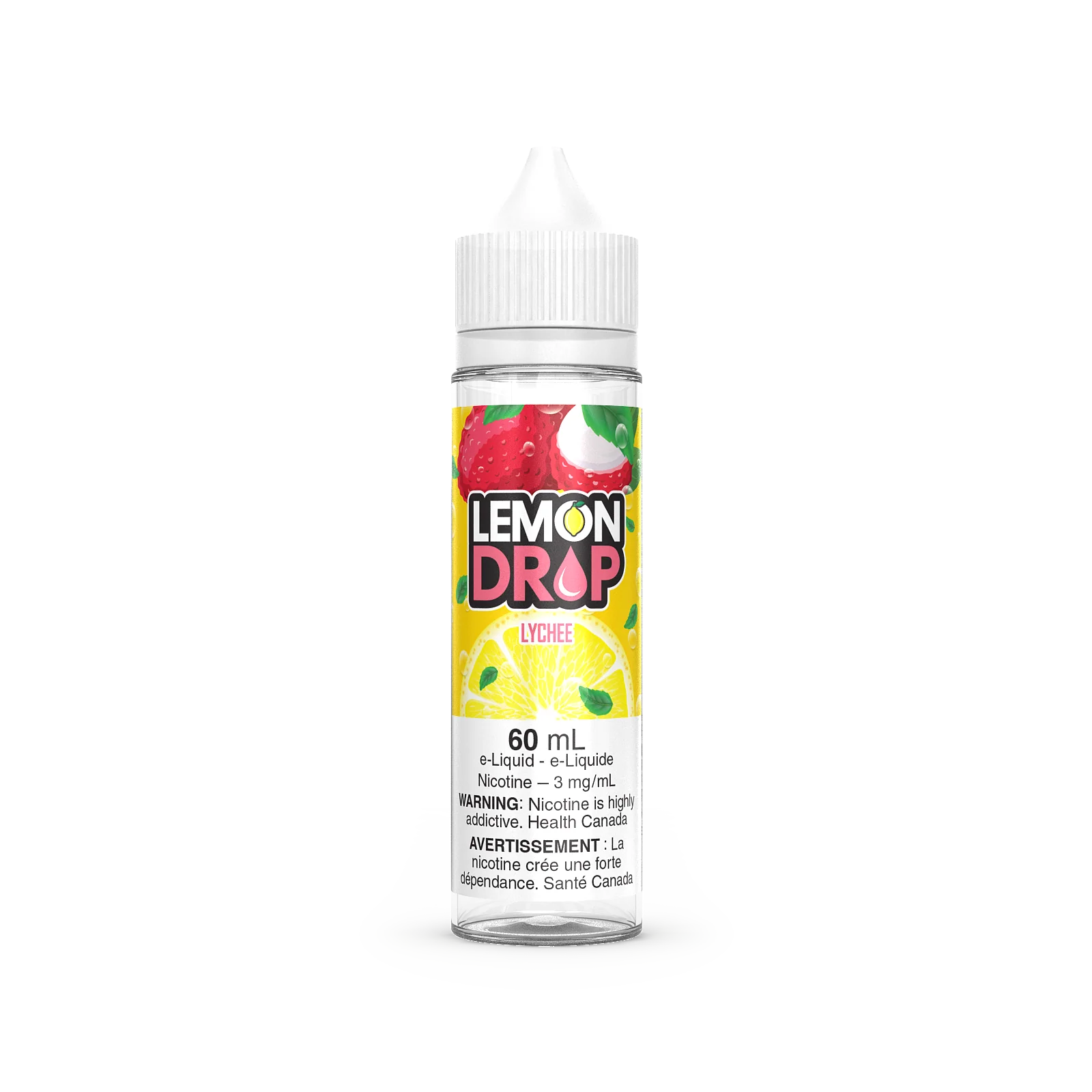 Lemon Drop Freebase 60mL Canada | Citrus Fruit Vape Juice - Image 11