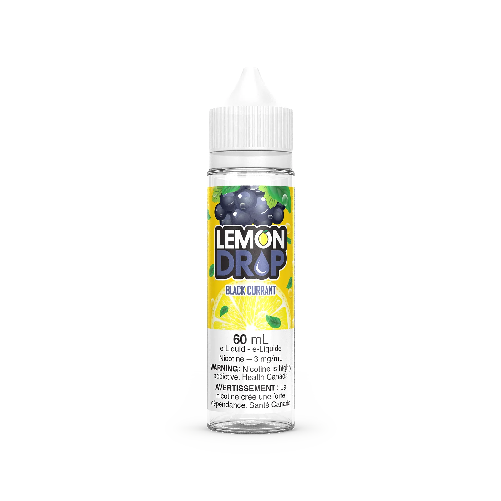 Lemon Drop Freebase 60mL Canada | Citrus Fruit Vape Juice - Image 3