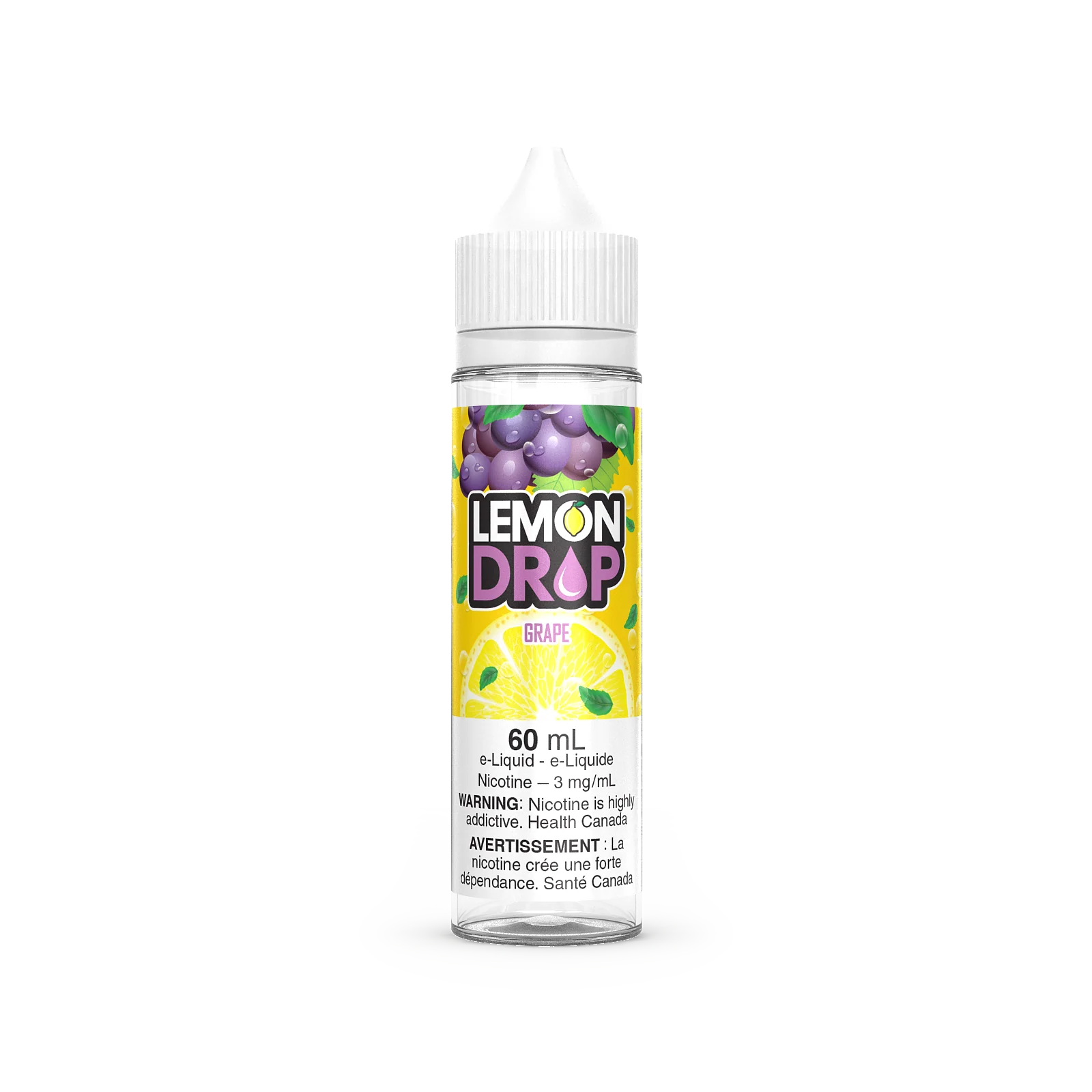 Lemon Drop Freebase 60mL Canada | Citrus Fruit Vape Juice - Image 8
