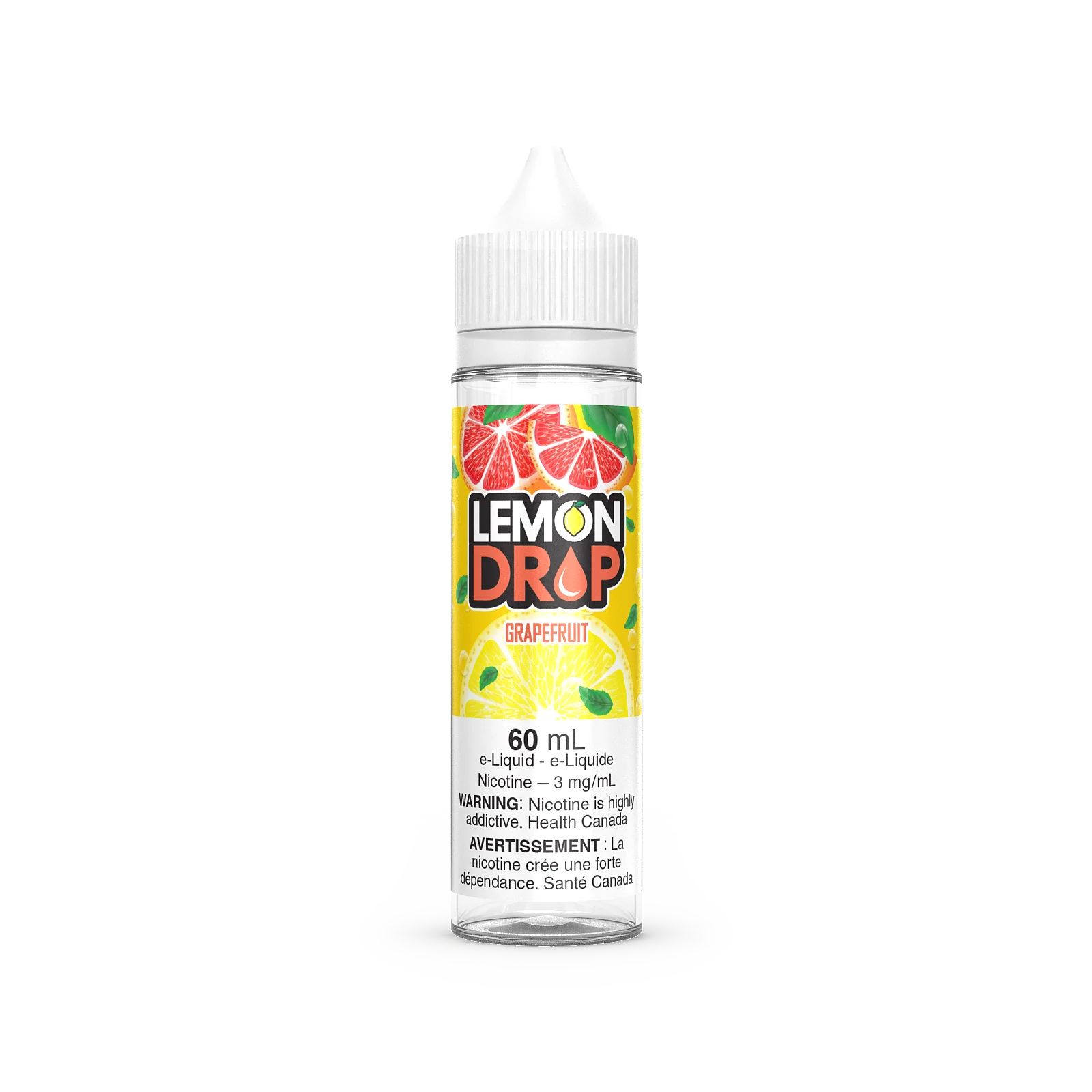 Lemon Drop Freebase 60mL Canada | Citrus Fruit Vape Juice - Image 9
