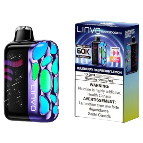 Linvo Rave 60000 PRO Canada | 60,000 Puff Disposable Vape - Image 4