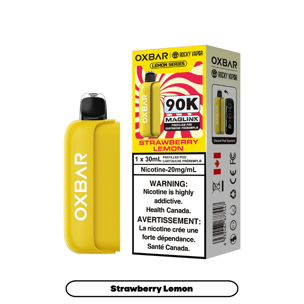 Rocky Vapor Oxbar Maglink Replacement Pods (30mL) | 90,000 Puffs - Image 8