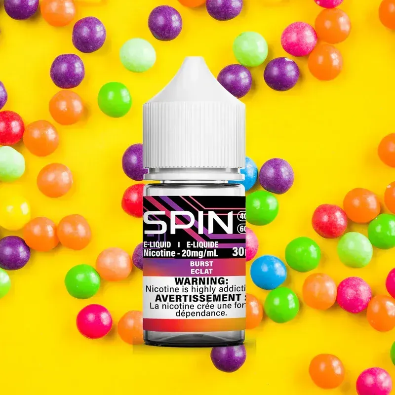 Spin E-Liquid Salt Nic 30mL Canada