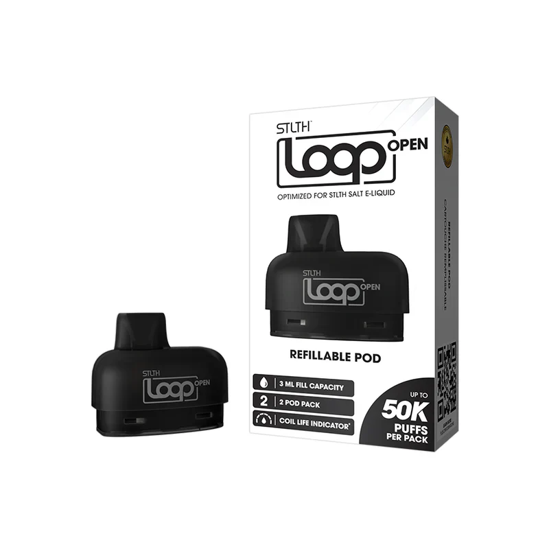 STLTH Loop Open Pods Canada | STLTH Loop Refillable Pods