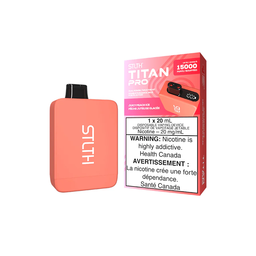 STLTH TITAN PRO Disposable Vape Canada | 15K Puff Dual Mesh - Image 10
