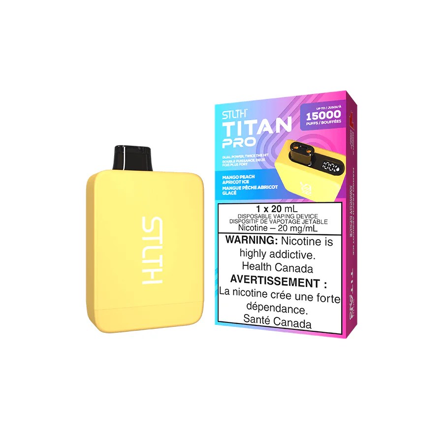 STLTH TITAN PRO Disposable Vape Canada | 15K Puff Dual Mesh - Image 11