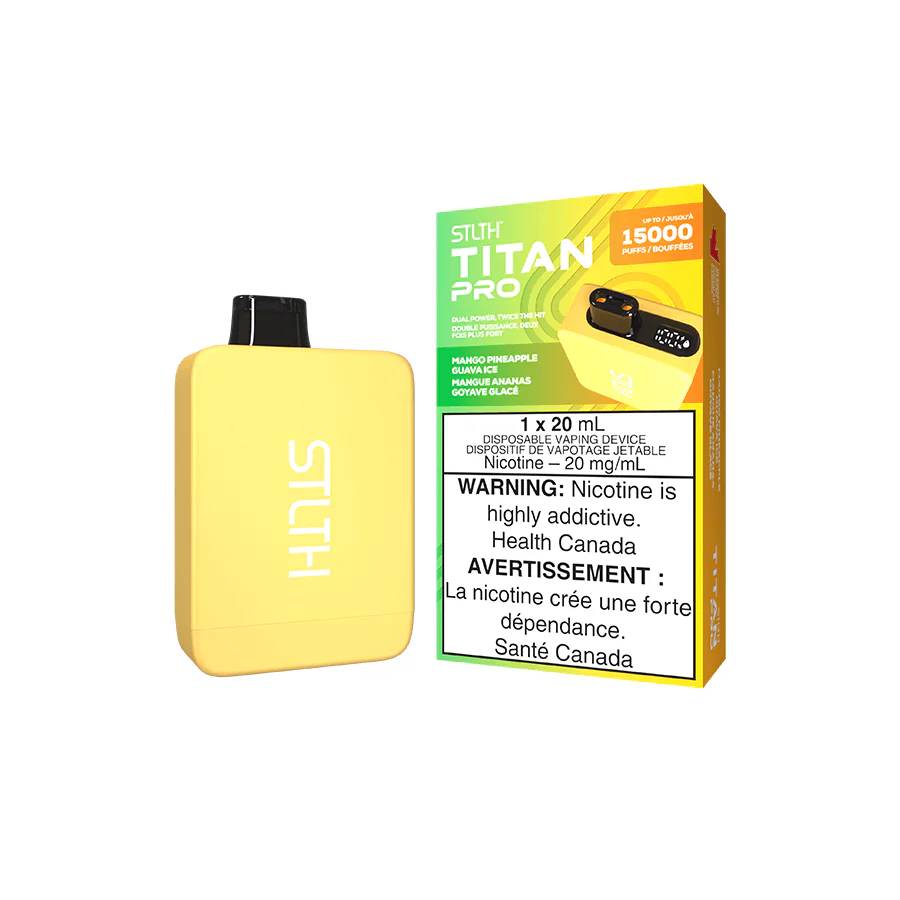 STLTH TITAN PRO Disposable Vape Canada | 15K Puff Dual Mesh - Image 12