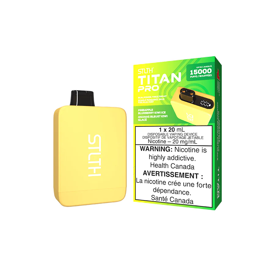 STLTH TITAN PRO Disposable Vape Canada | 15K Puff Dual Mesh - Image 14