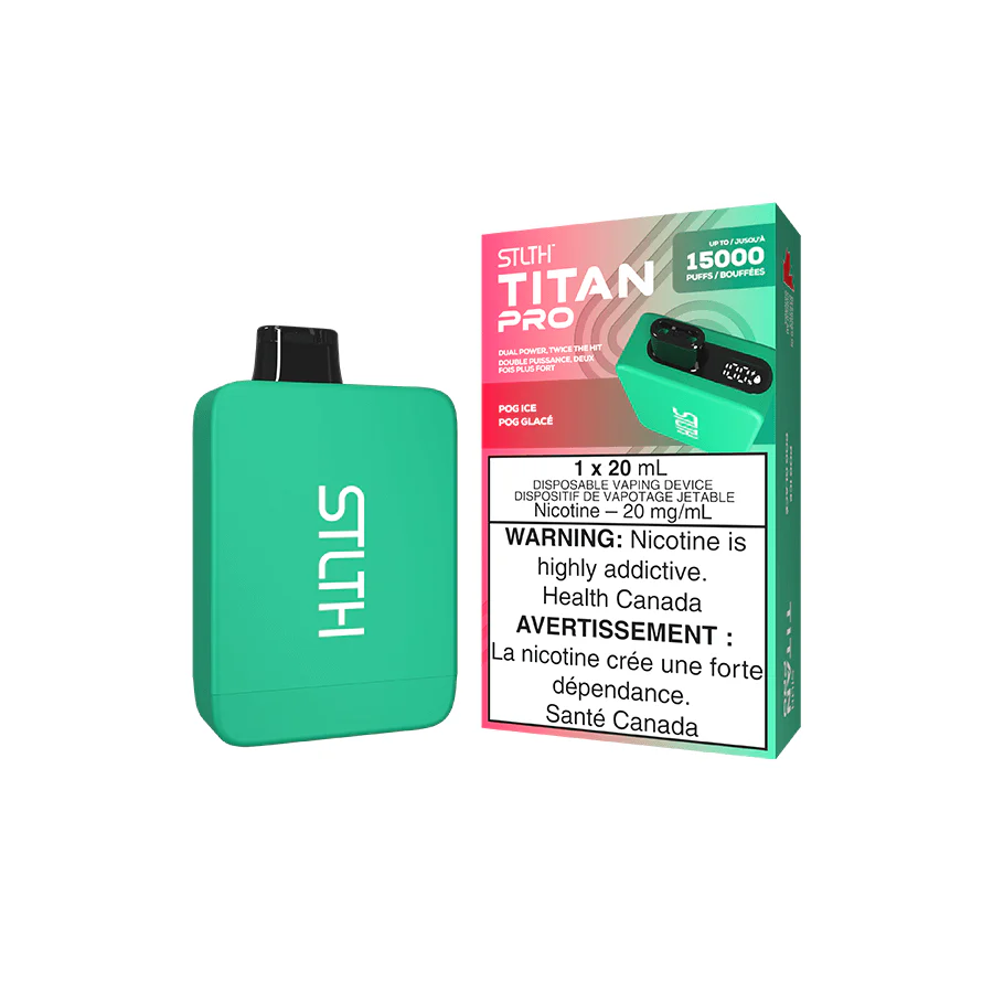 STLTH TITAN PRO Disposable Vape Canada | 15K Puff Dual Mesh - Image 15