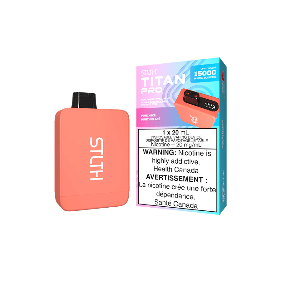 STLTH TITAN PRO Disposable Vape Canada | 15K Puff Dual Mesh - Image 16