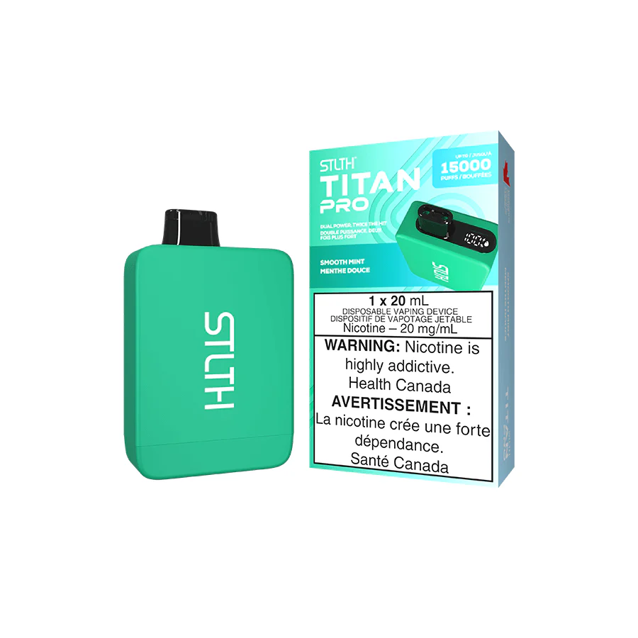STLTH TITAN PRO Disposable Vape Canada | 15K Puff Dual Mesh - Image 19