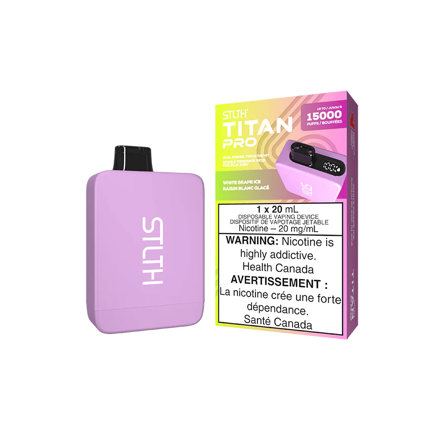 STLTH TITAN PRO Disposable Vape Canada | 15K Puff Dual Mesh - Image 25
