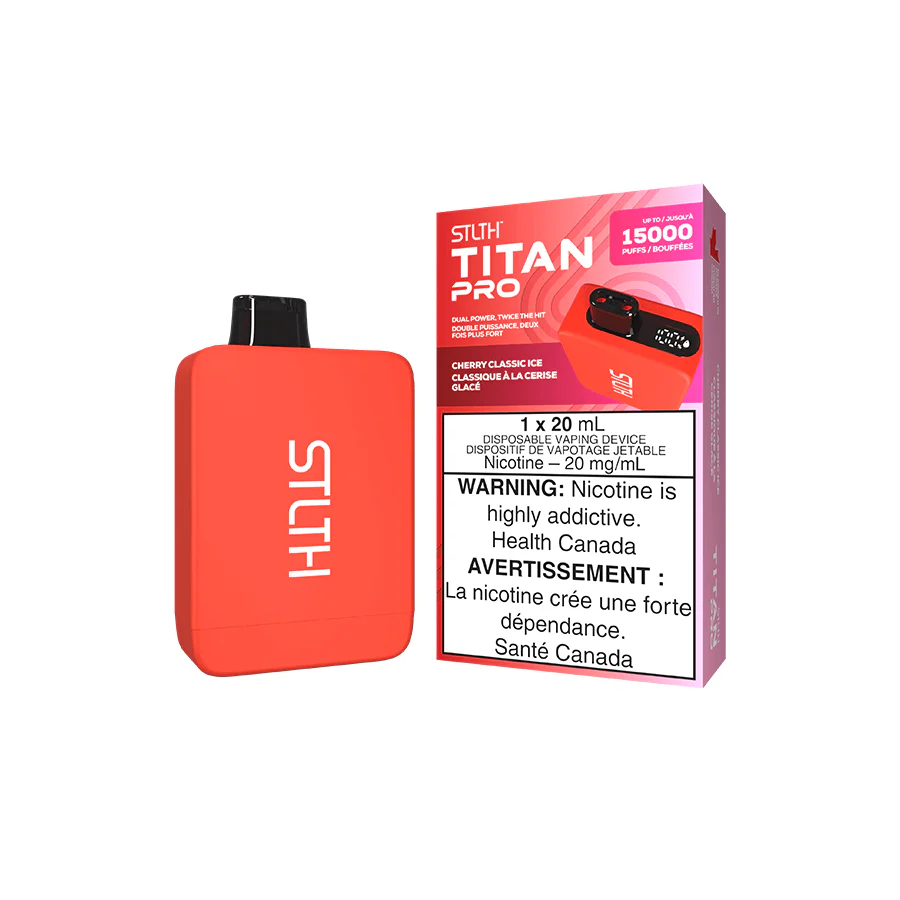 STLTH TITAN PRO Disposable Vape Canada | 15K Puff Dual Mesh - Image 7