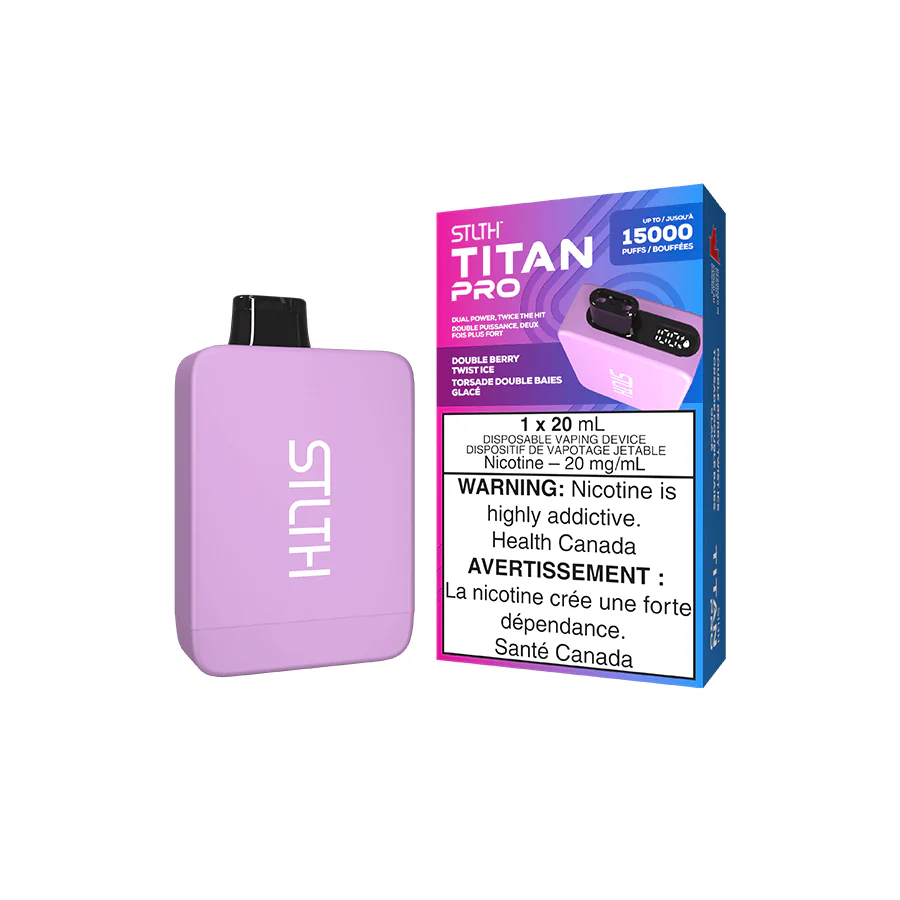 STLTH TITAN PRO Disposable Vape Canada | 15K Puff Dual Mesh - Image 8