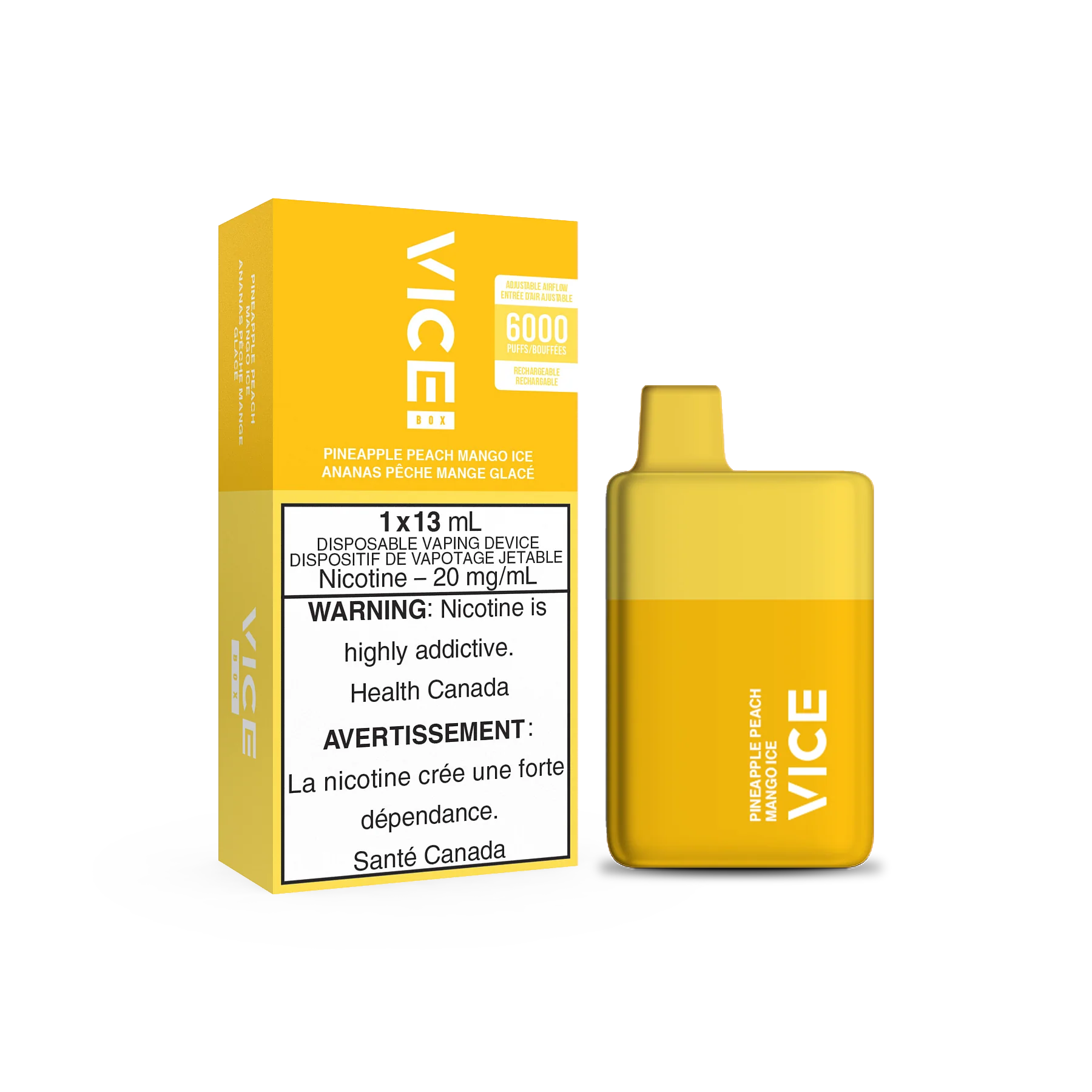 VICE Box 6000 Disposable Vape Canada | Classic 6K Puff - Image 13