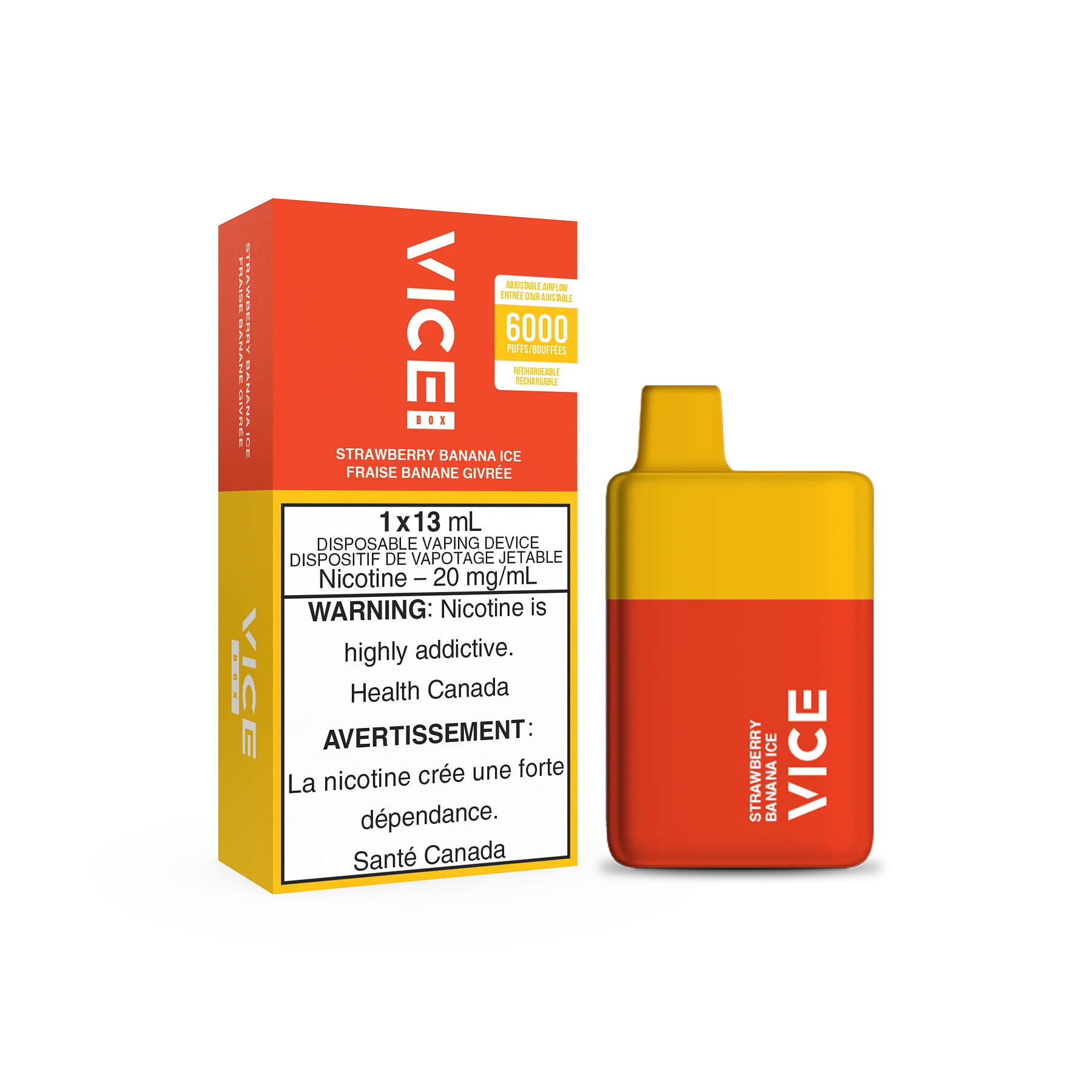 VICE Box 6000 Disposable Vape Canada | Classic 6K Puff - Image 14