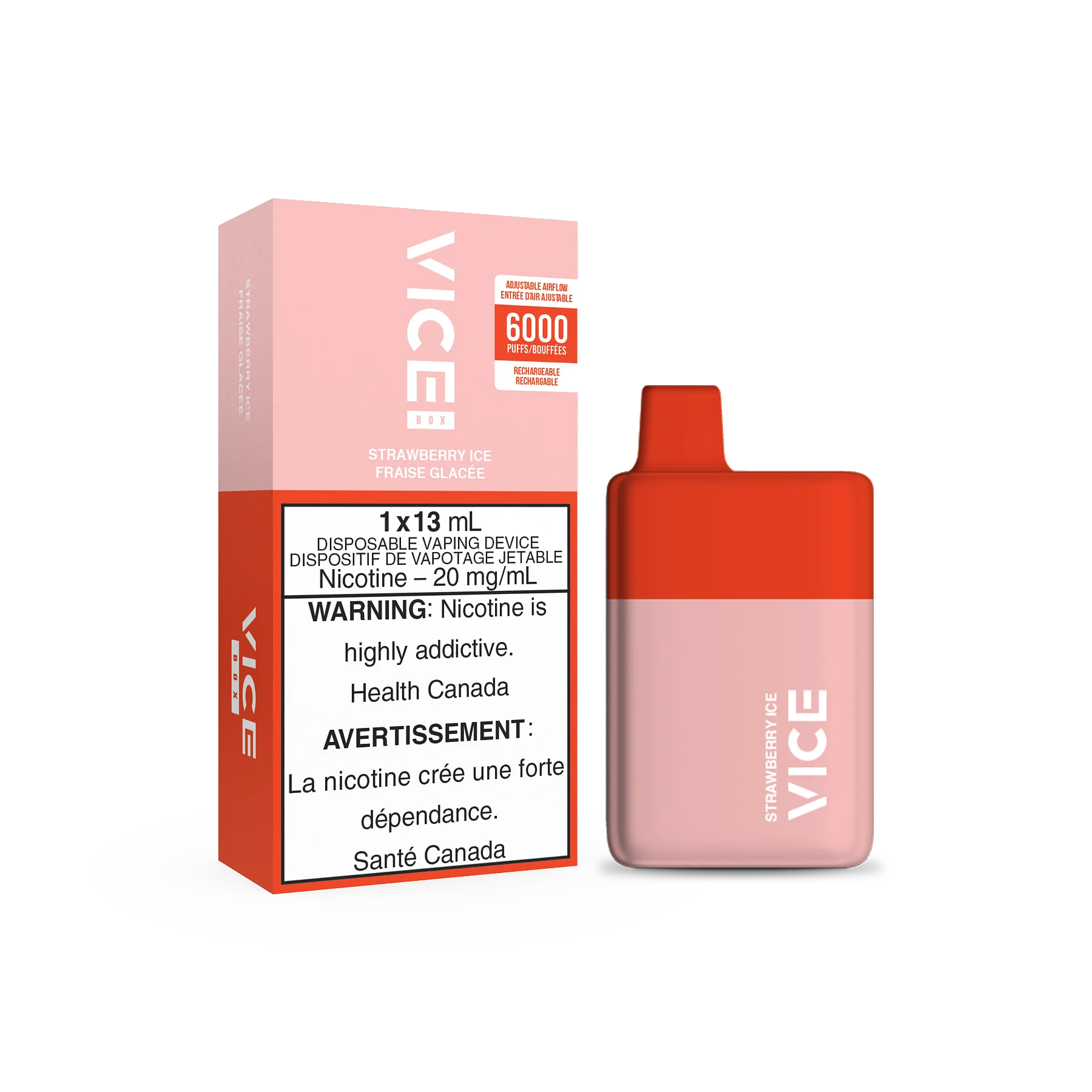 VICE Box 6000 Disposable Vape Canada | Classic 6K Puff - Image 15
