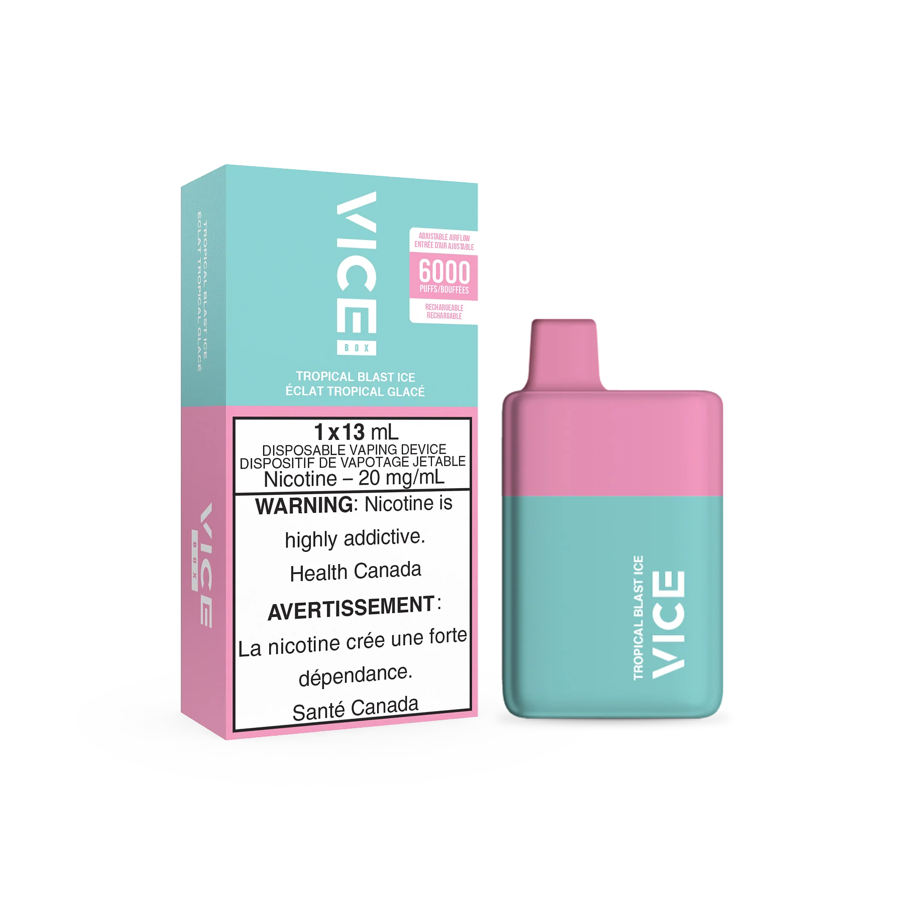 VICE Box 6000 Disposable Vape Canada | Classic 6K Puff - Image 18
